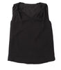Black V Neck Knotted Shoulder Vest Dear-Lover Dropshipping