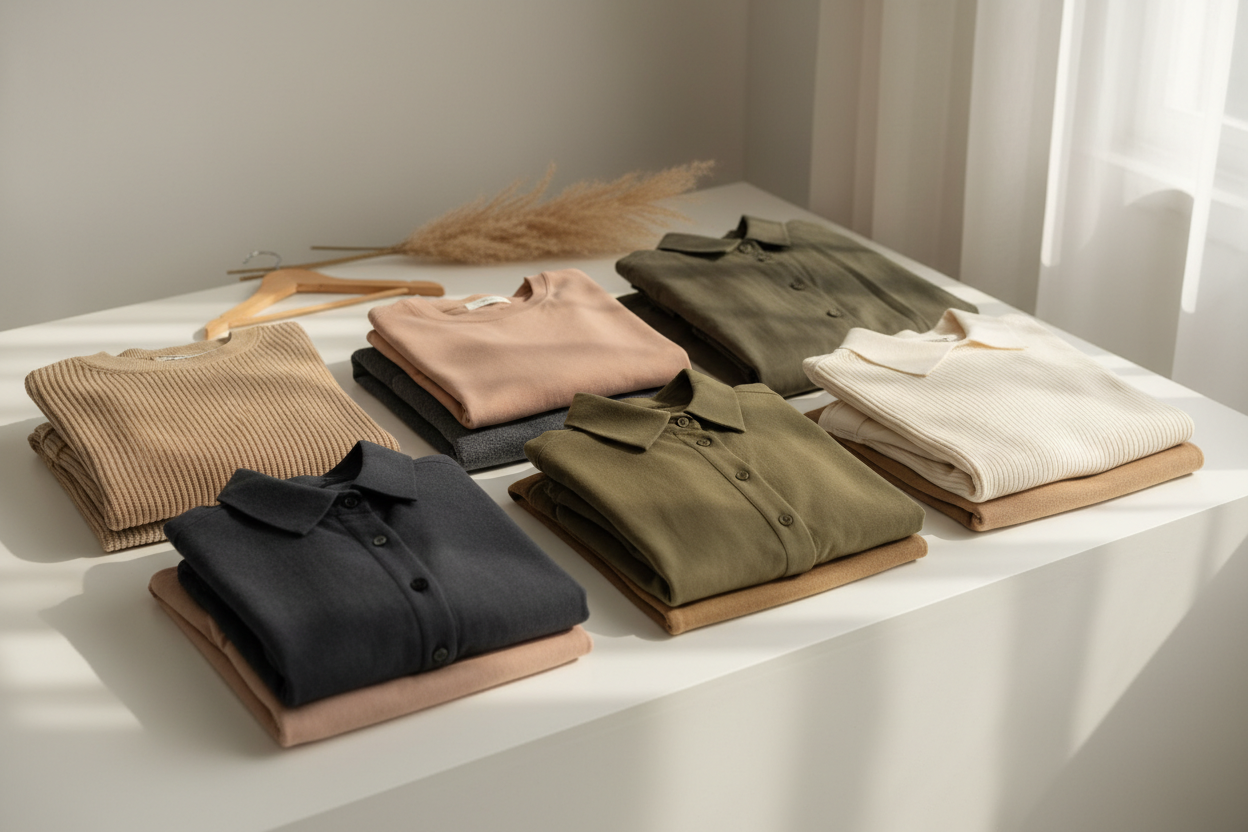 SIMPLE IMAGE FOR ABOUT US RELATING CLOTHING BRAND